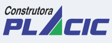 logo construtora plac